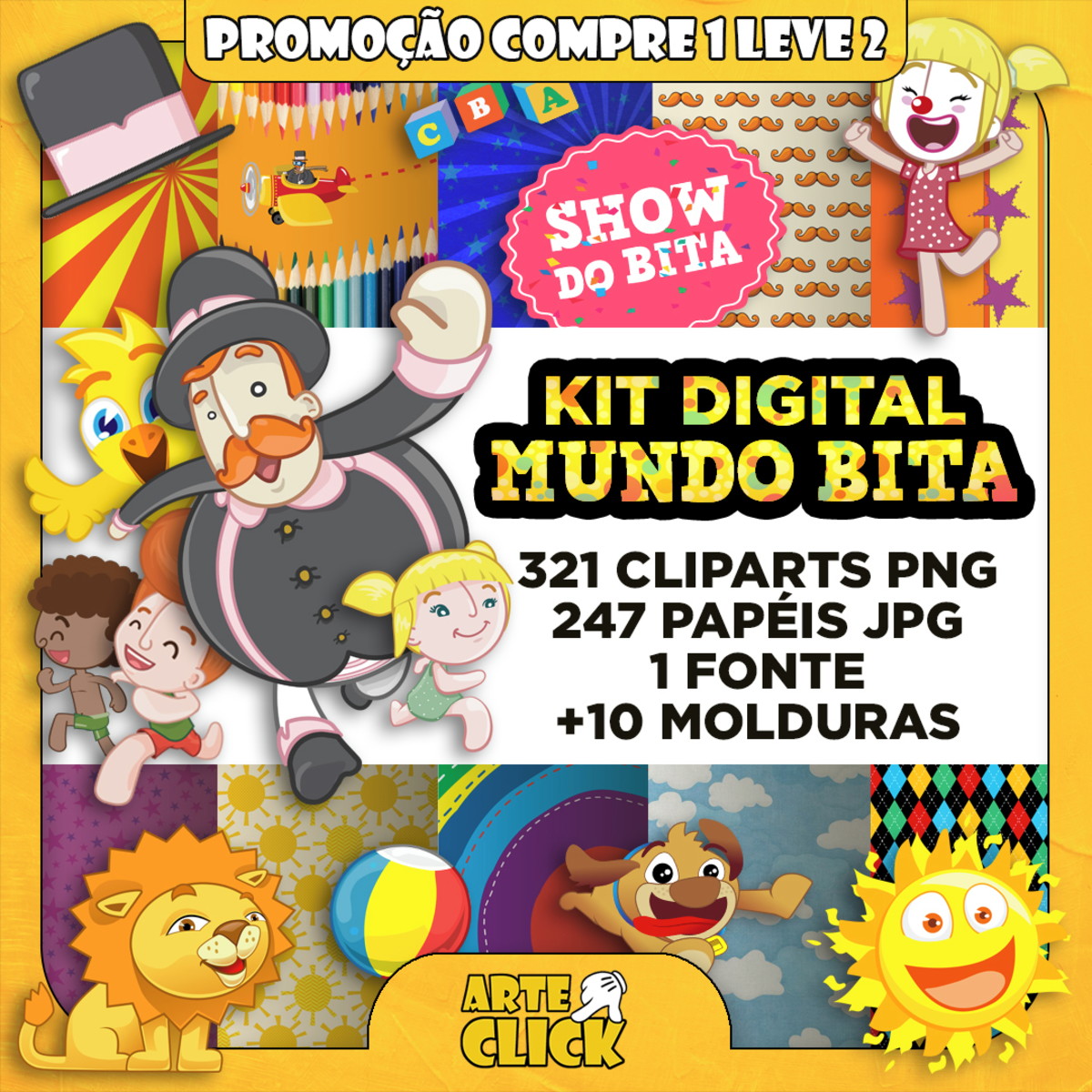 Kit Digital Mundo Bita