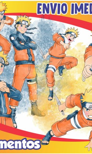 Kit Digital Naruto Aquarela