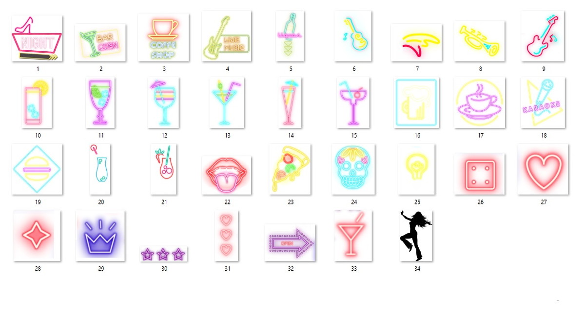 Kit Digital Neon - Imagem 2