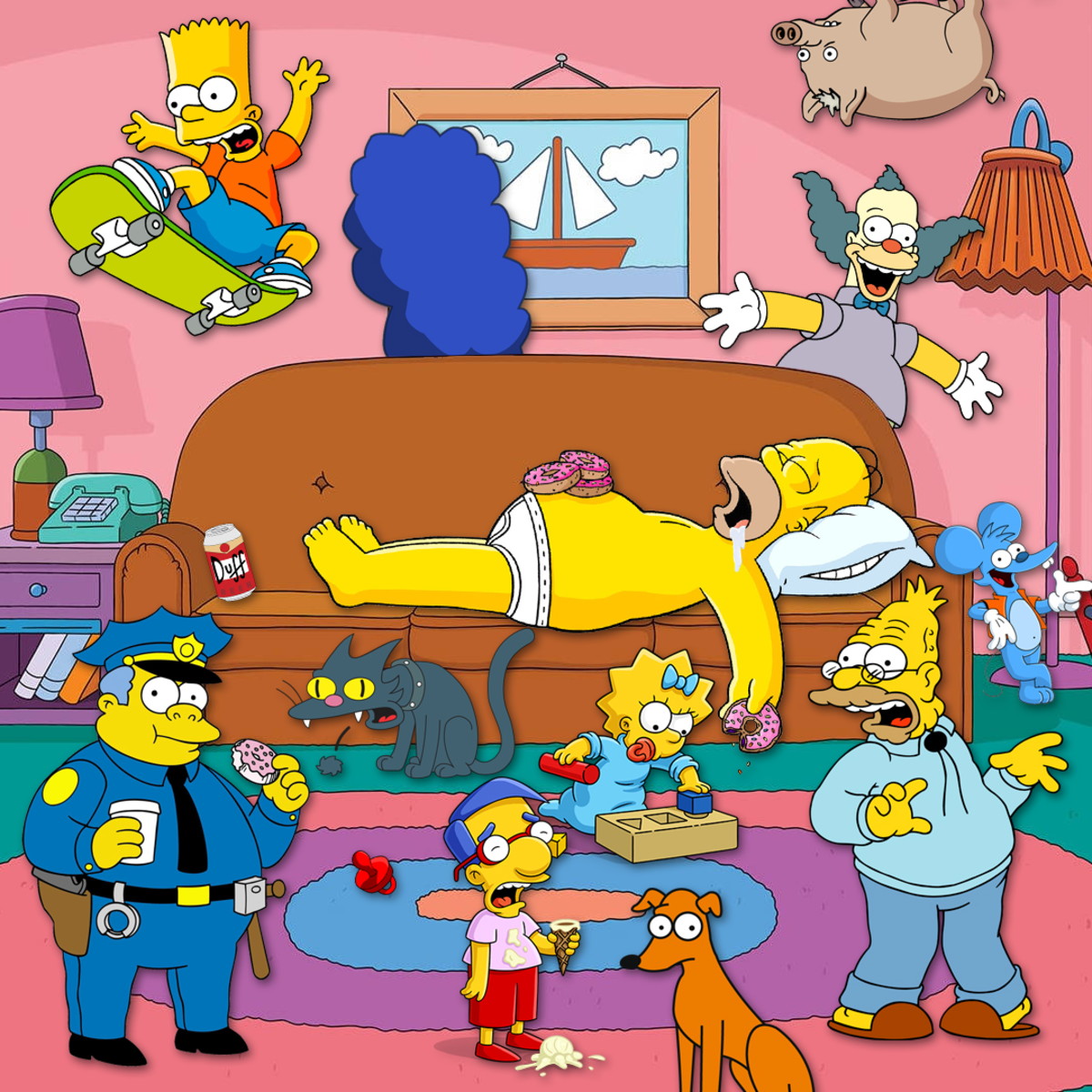 Kit Digital os Simpsons - Imagem 3