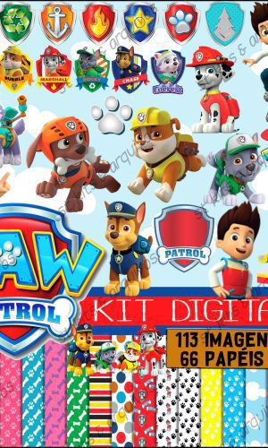 Kit Digital Patrulha Canina