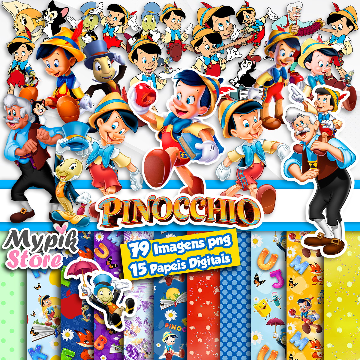 Kit Digital Pinóquio