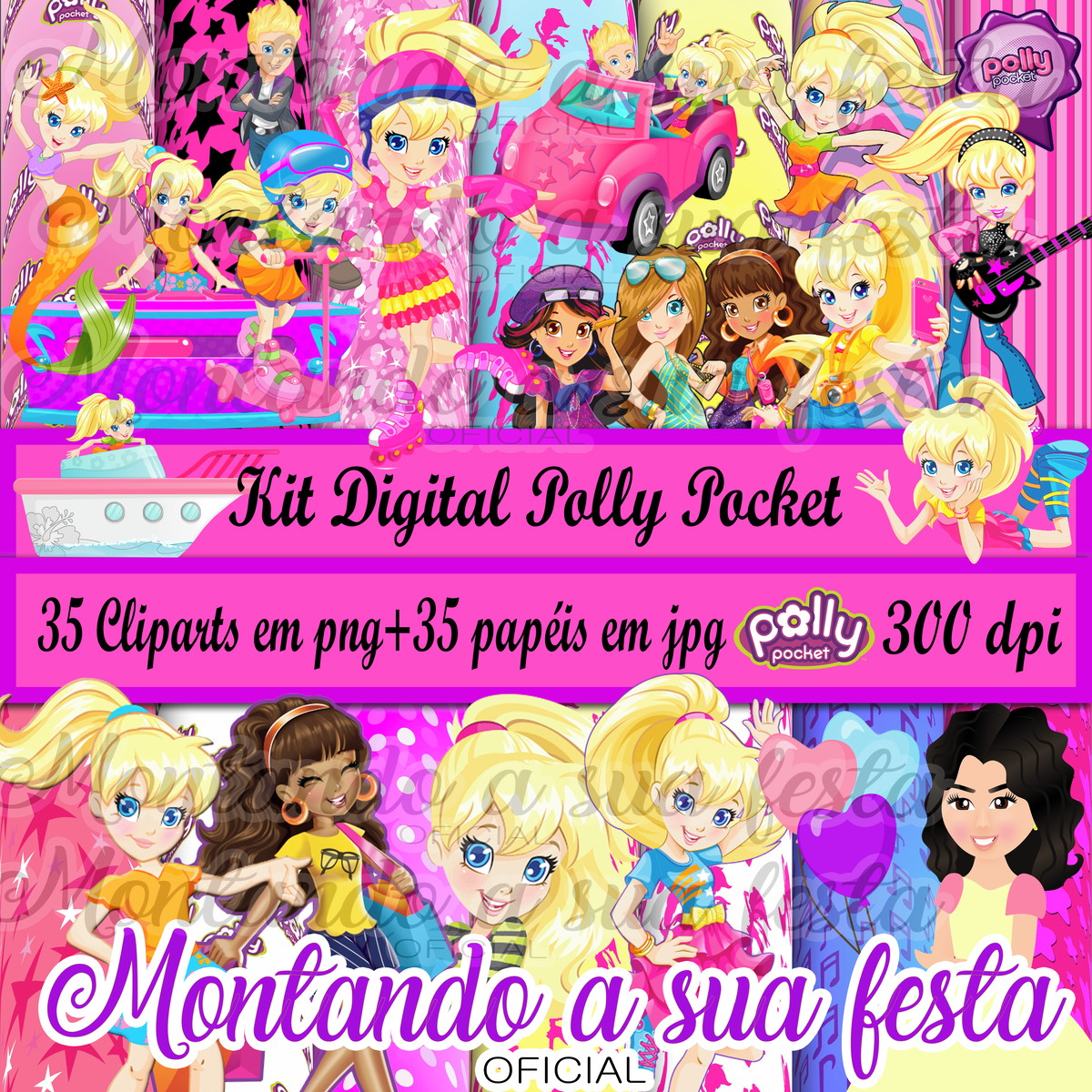 Kit Digital Polly Pocket