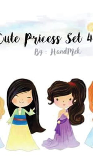 kit digital princesas aquarelado 05