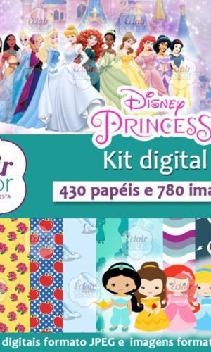 Kit Digital PRINCESAS DISNEY