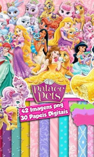 kit Digital Princesas Disney PNG - Scrapbook