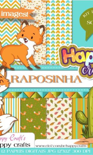 Kit Digital Raposinha
