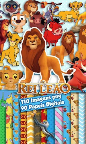 KIT DIGITAL REI LEÃO