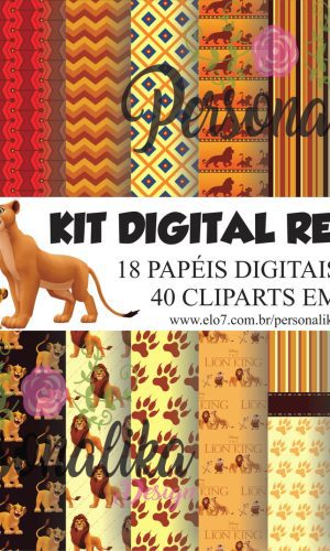 Kit Digital Rei Leão