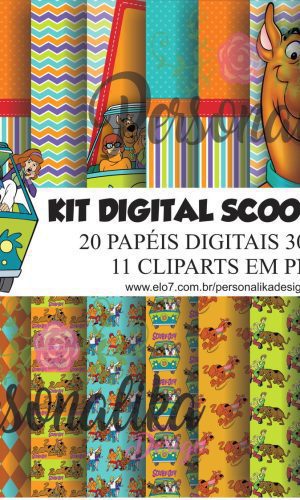 KIT DIGITAL SCOOBY DOO