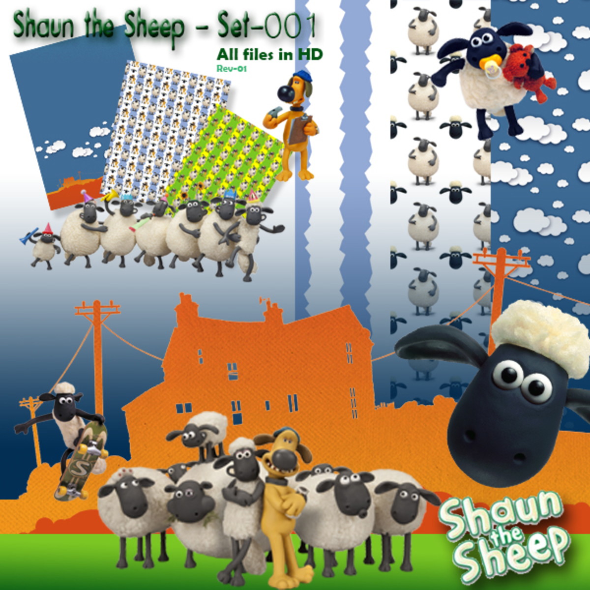 Kit Digital Shaun o Carneiro