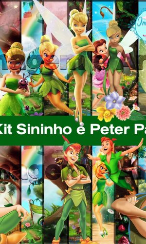 Kit Digital Sininho e Peter Pan