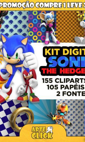 Kit Digital Sonic The Hedgehog