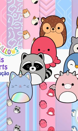 Kit Digital Squishmallows