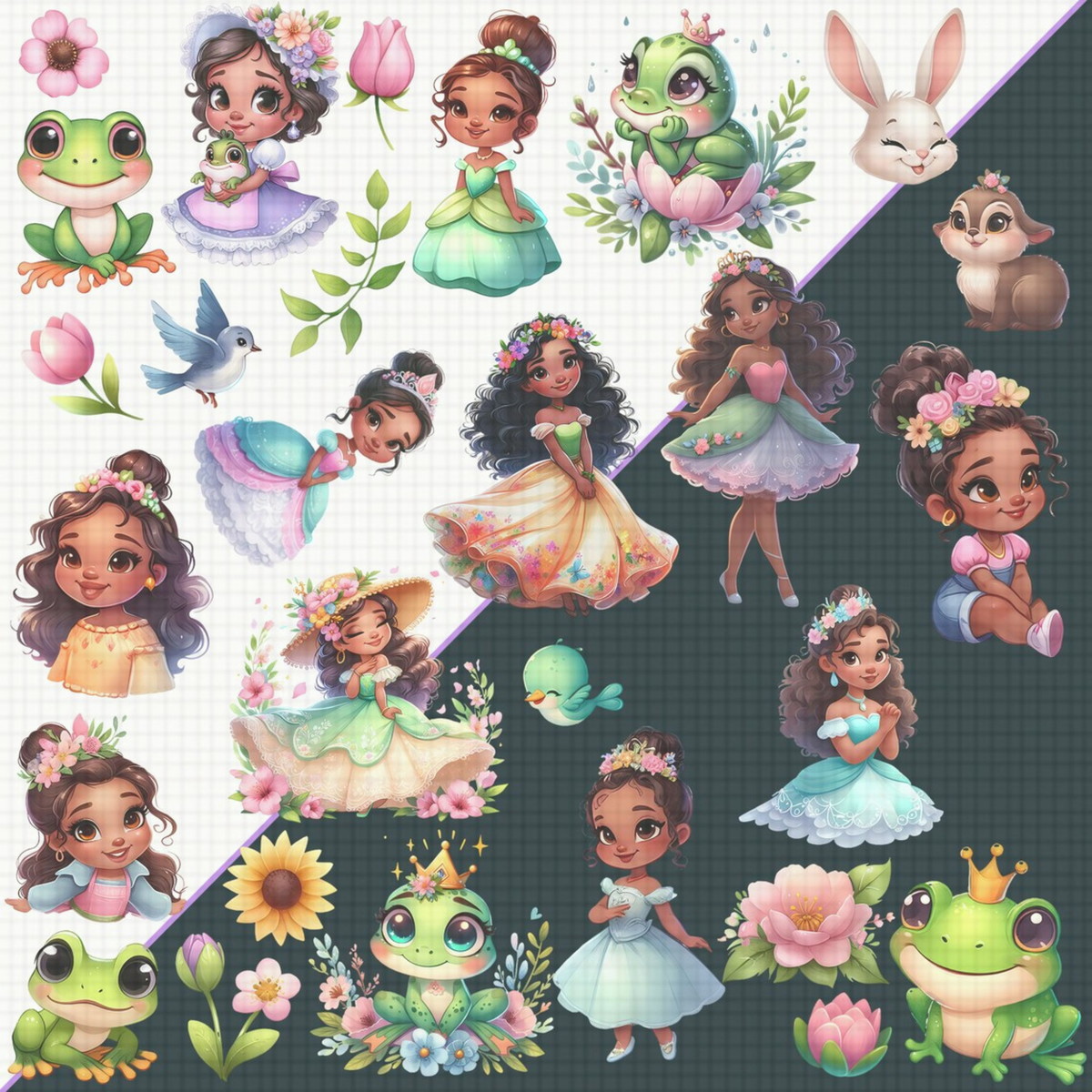 Kit Digital Taiana Princesa e o Sapo - Imagem 2