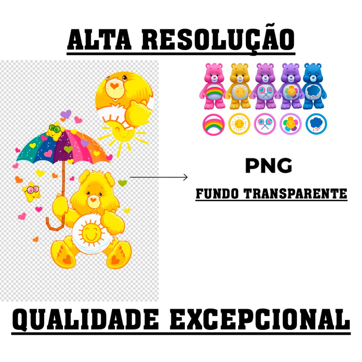 Kit Digital Ursinhos Carinhosos - Imagem 2
