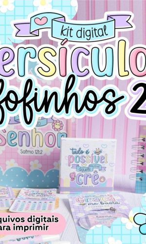 Kit Digital Versículos Fofinhos 2