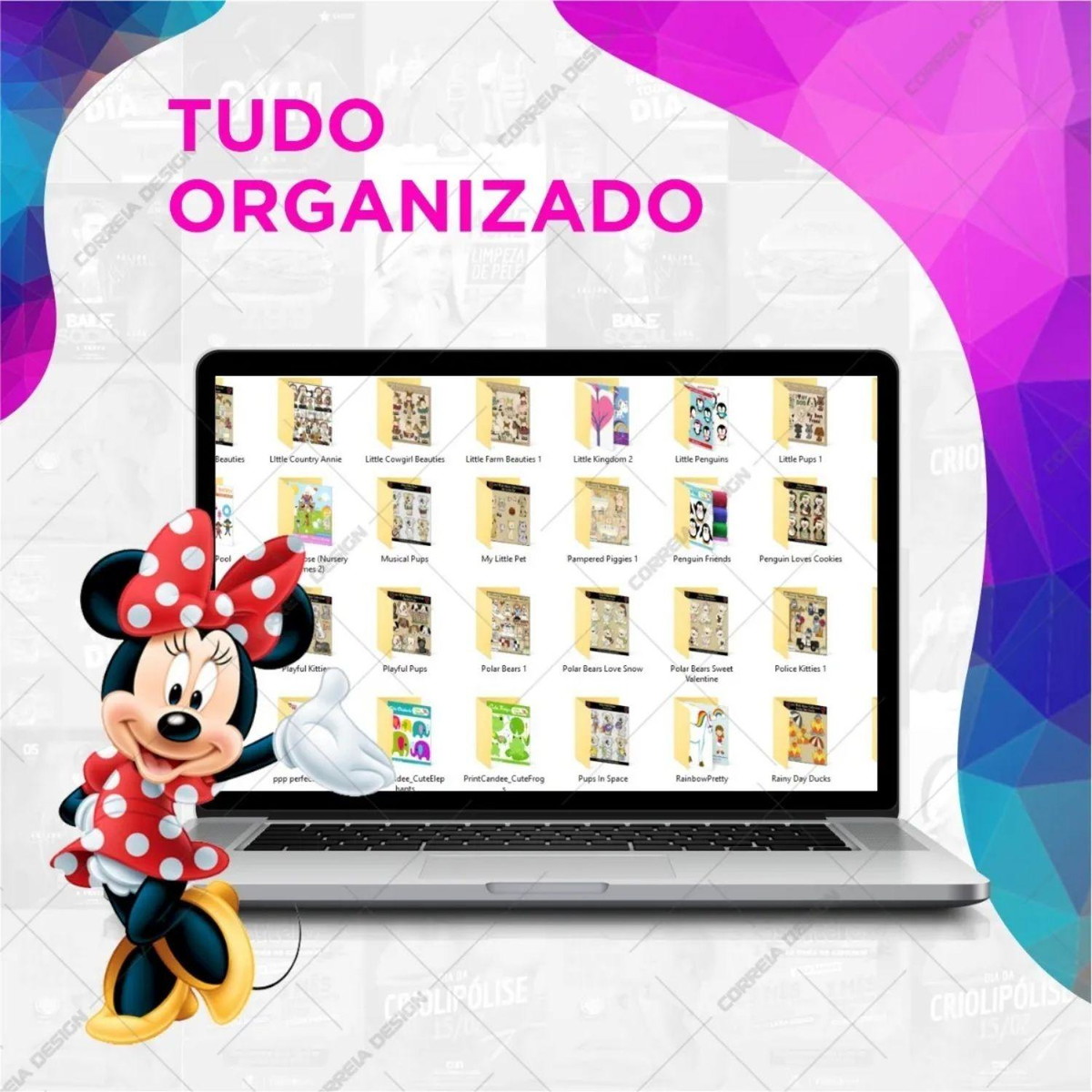 Kit Festa 1500 Arquivos +1500 Topos de Bolos Editável - Imagem 2