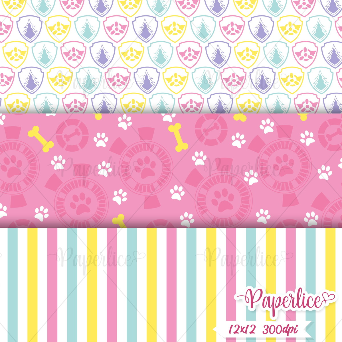 Pink Paw Kit Digital - Imagem 3