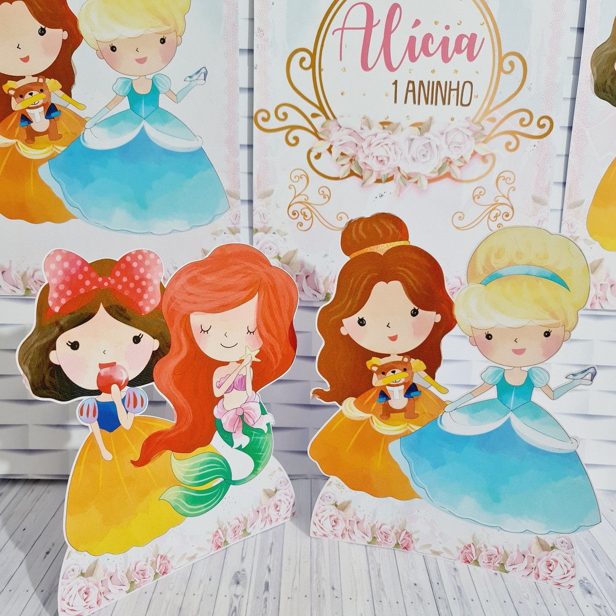 Princesas Cute - Arquivos de Corte Studio e pdf + Fotos 2512 - Imagem 3