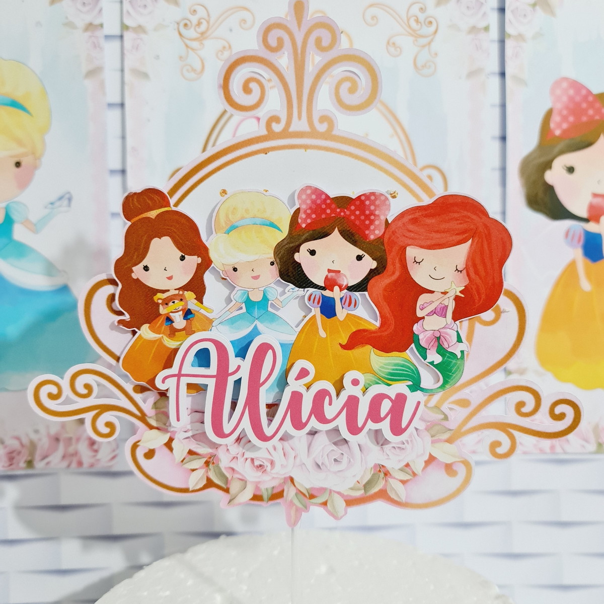 Princesas Cute - Arquivos de Corte Studio e pdf + Fotos 2512 - Imagem 2