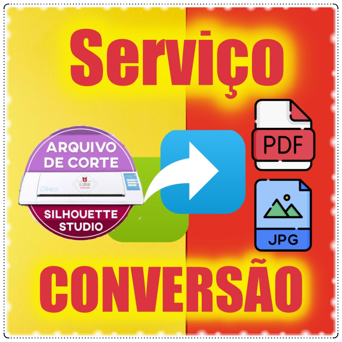 Serviço De Conversão De Studio Para Pdf/jpg