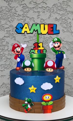 Arquivo de Corte Topo de Bolo Super Mario 4