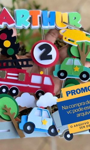 Studio/pdf Arquivo de Corte Topo de Bolo Transporte -001