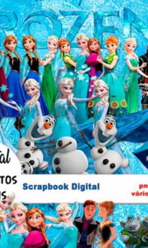 Super kit Digital Frozen PNG - Scrapbook
