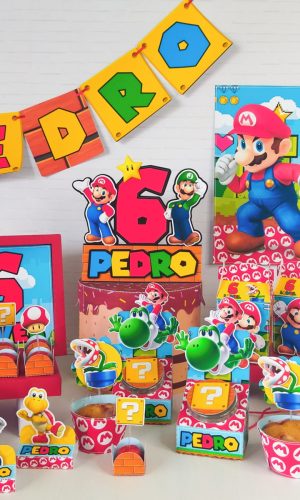 Super Mario - Arquivos de Corte Studio e pdf + Fotos 3112