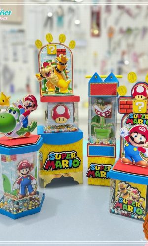 Super Mario - Artes Caixas Vitrine Studio, Pdf, Svg - 1803