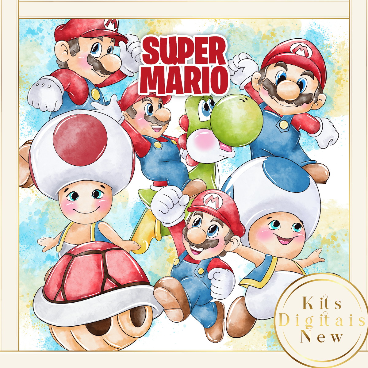 Super Mário Kit Digital