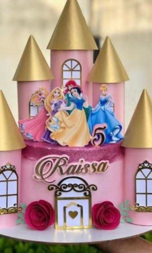 Topo Castelo Princesas Arquivo de Corte