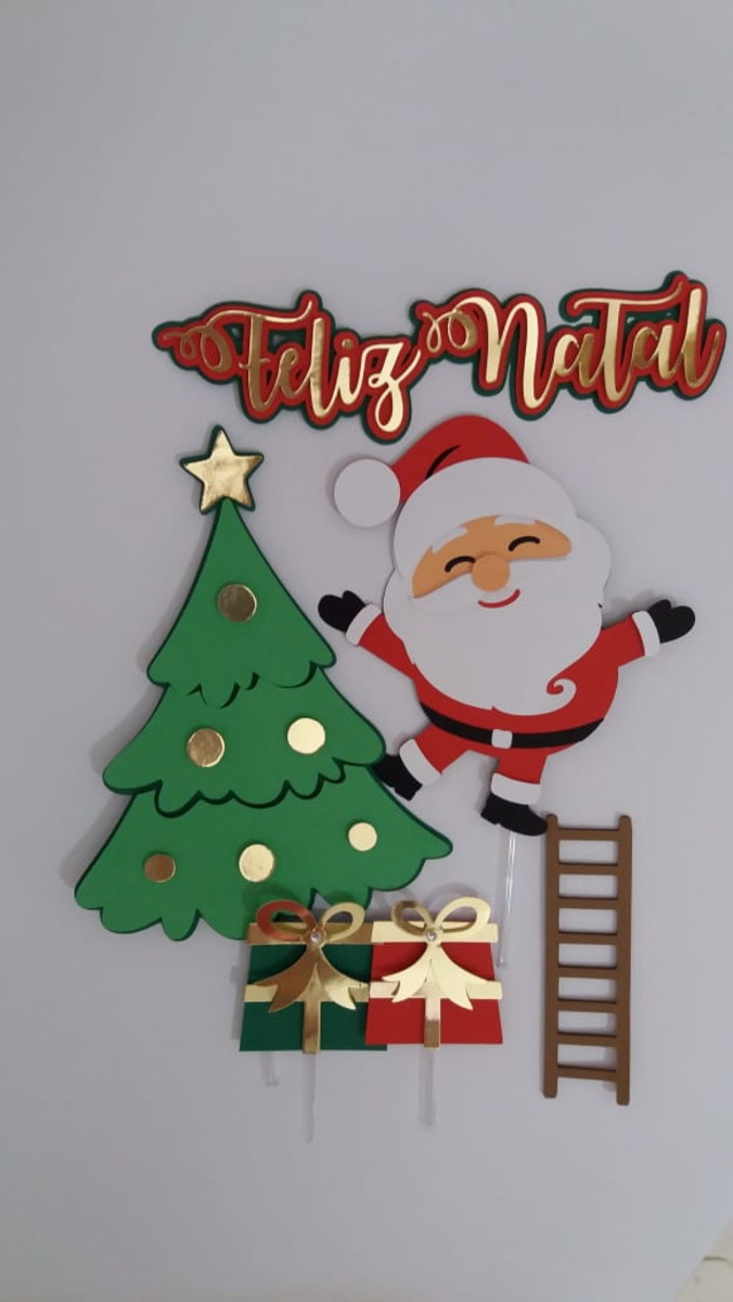 TOPO DE BOLO ARQUIVO DE CORTE NATALINO 2
