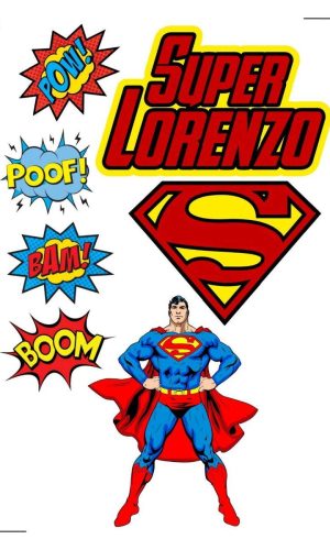 Topo de bolo Arquivo de Corte Silhouette Super Homem