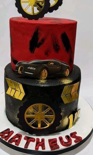 Topo de bolo Carros