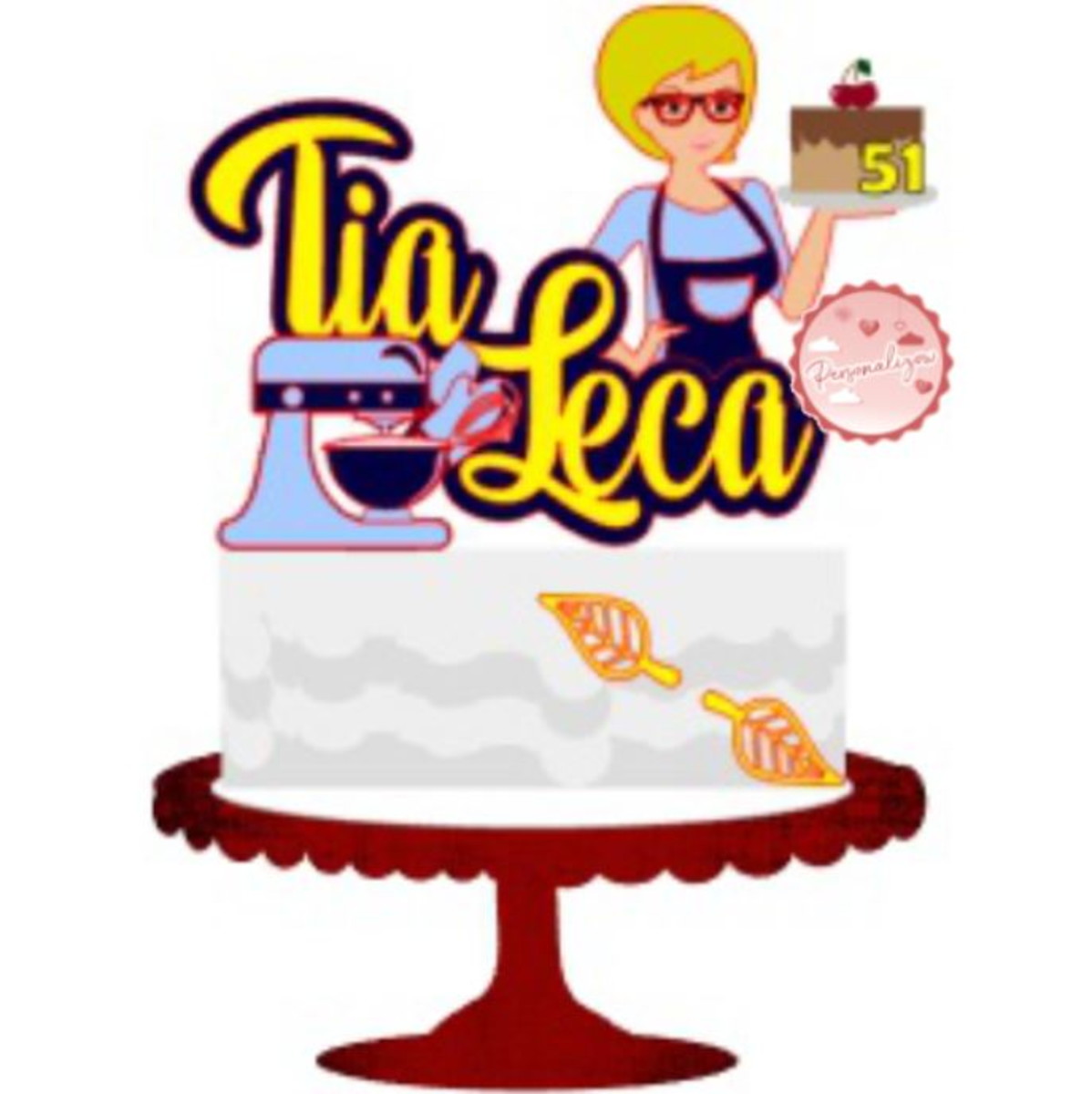 Arquivo Topo de Bolo - Confeitaria - Imagem 2