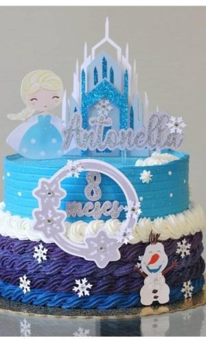 Arquivo de corte Topo de bolo - Frozen