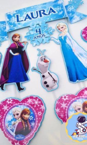 Arquivo Topo de Bolo - Frozen