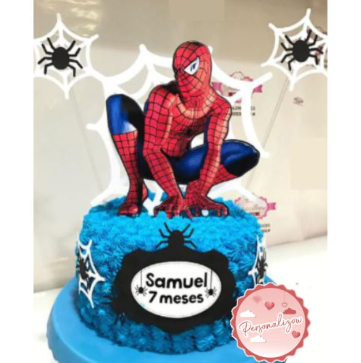 Arquivo Topo de Bolo - Homem Aranha