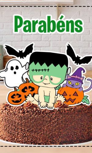 Topo de Bolo Hulk Baby 5160 - Arquivo Digital