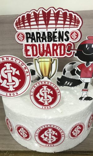 Topo de Bolo Internacional - Arquivo de Corte