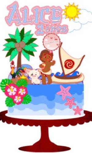 Arquivo Topo de Bolo - Moana Baby