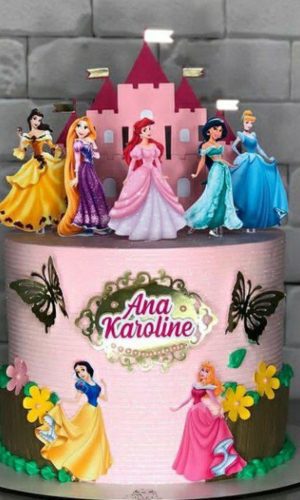 Topo de Bolo Princesas l (arquivo Digital)
