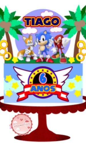 Arquivo Topo de Bolo - Sonic