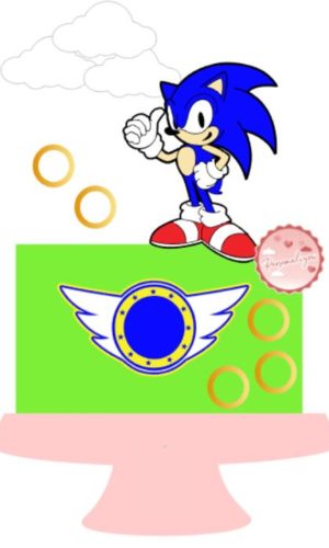 Arquivo Topo de Bolo - Sonic