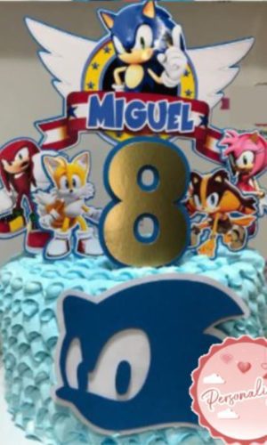 Arquivo Topo de Bolo - Sonic