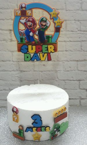 ARQUIVO DE CORTE TOPO DE BOLO SUPER MARIO 2