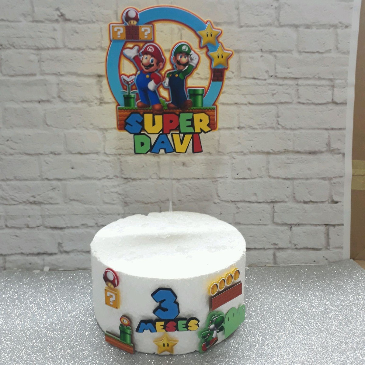 ARQUIVO DE CORTE TOPO DE BOLO SUPER MARIO 2