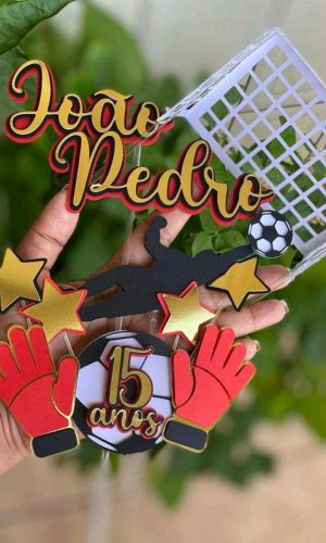 Topo Futebol Lux + 4 Arquivos a Sua Escolha
